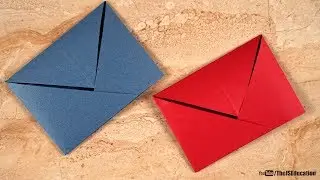 Paper Envelope Without Glue - Easy Paper Craft - The JS Education