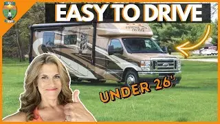 Small Class C RV Under 26' With 2 Slides And MASSIVE Interior Living Space -- THIS ONE IS SPECIAL!