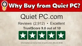 Why buy from Quiet PC? - Our Trustpilot reviews speak for themselves!
