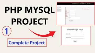 Student Management System Project in PHP and MYSQL in Hindi (Part-01)