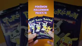 Pokémon Halloween Pack's 15 || #shorts