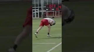 New QB Baker Mayfield Finds Ko Kieft For Tumbling Catch!