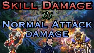 BREAKDOWN: Skill Damage VS Normal Attack Damage | Rise of Kingdoms