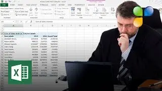 How to analyze data in a PivotTable with Excel 2013?