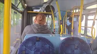 Journey on London General Optare Olympus Trident 2 LX58CXU (DOE28) on Route 154