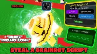 (Lennon Hub🔥) STEAL A BRAINROT SCRIPT “NO KEY” | AUTO INSTANT STEAL | ESP FEATURE + 