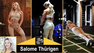 Solome Thurigen #1 - Tricep Dip Machine Traditional Push-Ups and CBL Kick-Backs
