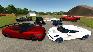 Millionaires Race for a Secret Mystery Barn | Farming Simulator 25