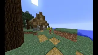 The Gingerbread from Shrek meme in Minecraft.