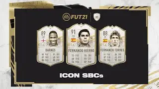 3 НОВЫЕ ИКОНЫ В ИПК - ТОРРЕС (88), БАРНС (89) И ЙЕРРО (91)! (FIFA 21 ULTIMATE TEAM)