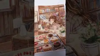 Pinta conmigo una panadería café 