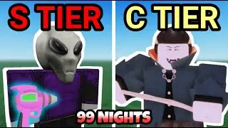 *NEW* ALL CLASSES TIER LIST In 99 Nights In The Forest, Cyborg, Vampire Class, 