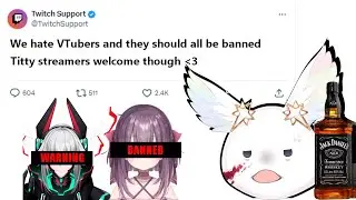 Twitch Actually Sucks and Hates VTubers For No Reason | MikeNeko (ex holo) vs Chinami (ex niji)