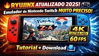 🔥 RYUJINX UPDATED 2025! 🎮 VERY ACCURATE Nintendo Switch Emulator Tutorial + Download 📥