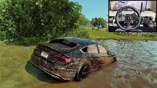NFS HEAT Rebuilding a AUDI S5 SPORTBACK - LOGITECH G29 gameplay
