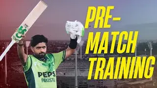 Babar Azam Pre-Match Batting Practice 🔥 | Elite Timing, Class & Power | Cricket Highlights