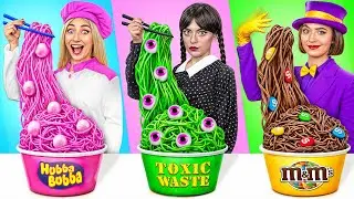 Barbie vs Wednesday vs Wonka | कुकिंग चैलेंज Multi DO Challenge