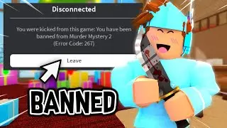 I Got BANNED In MM2?!?