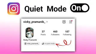 Instagram quiet mode kya hota hai | Instagram quiet mode turn on kaise kare