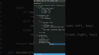 How to Create a Binary Search Tree in Python..