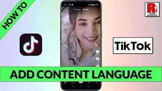 How to Add Content Language on TikTok