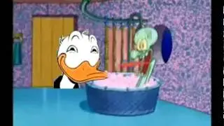DONALD DUCK VISITS SQUIDWARD'S HOUSE