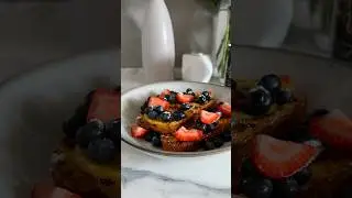 Французские тосты на завтрак😋 