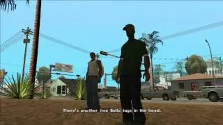 Grand Theft Auto: San Andreas - Part 3 - Tagging up turf (GTA Walkthrough / Gameplay)