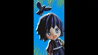 [GIYU TOMIOKA] 🌊 giyuu.. smiled?? | nendoroid skit