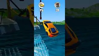 ЛАМБА vs ТУРБООЧКОБУС в Бименджи драйв / beamng.drive 