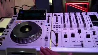 NAMM 2012 Pioneer CDJ-2000 & DJM-900 White Limited Edition Rundown Video