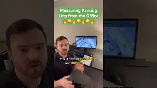 How to Measure Parking Lots from Home🤑🏠 #google #googleearth #business