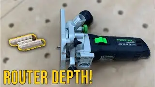 One Simple Tip For Setting Router Depth Like A Pro!