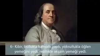 Benjamin Franklin'den 10 Özlü Söz