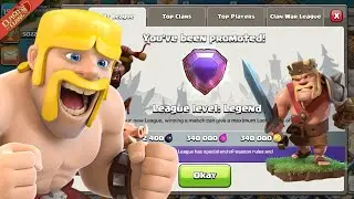 Finally We Hit The Legend League In Clash Of Clans.........🔥🔥🔥🔥
