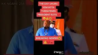 Former President Uhuru Kenyatta Speech Today 