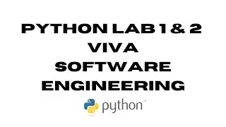 Python Lab 1 & 2 Viva BSE Open University 2024