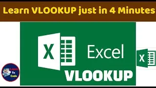 VLOOKUP in EXCEL | Learn To Code