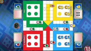 Ludo game in 4 players | Ludo king 4 players | Ludo gameplay 418