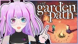 Day 1 in THE GARDEN PATH: new cozy farming sim FIRST IMPRESSIONS!