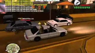 Brown Pride Locos drive-by on Crenshaw Boulevard Bloods (LS-RP)
