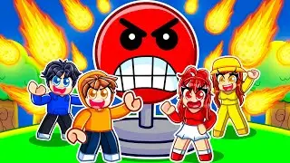 DONT ANGER THE BUTTON in Roblox With My BULLY GIRLFRIEND!