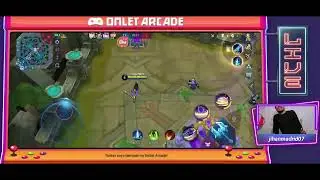Tonton live saya Mobile Legends: Bang Bang di Omlet Arcade!
