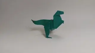 Origami dinosaur