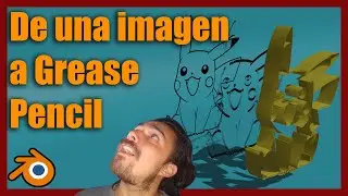 📷Cómo CONVERTIR una IMAGEN PLANA a una ✍MALLA 3D en BLENDER 2.9 (Funciona✅)