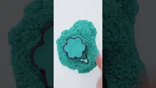 Kinetic Sand Flower ASMR #shorts #kineticsand
