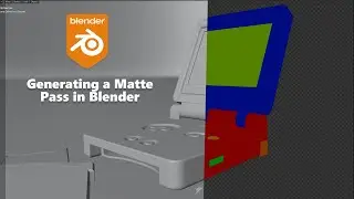 Preparing your Blender Animation for Compositing Part II   Matte Pass