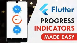 Flutter - Fancy Circular Progress Indicators WITHOUT Custom Paint | Flutter UI Tutorial