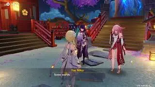Yae Miko said nothing of...