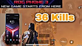 Asus ROG 3 PUBG Best Gameplay 36 Kills